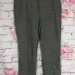 Kate Spade hallie gray straight leg window pane plaid dress pants Photo 0