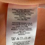 Loft  Bright Orange Patterned Dress Photo 5