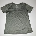 Nike  Dri-Fit Shirt V-Neck Gray Tee L Photo 0