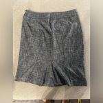 White House | Black Market  Skirt Womens Size 14 Black White Pencil Lace Hem Lined Photo 6