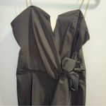 Charlotte Russe Black Strapless Sweetheart Neckline Jumpsuit - Size M Photo 1