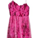 Monique Lhuillier ML Tulle Pink Dress Photo 6