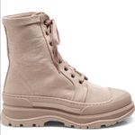 Free People Camp Out canvas combat boot Photo 3