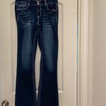 Amethyst Jeans  Dark Blue with Floral Lining Photo 1