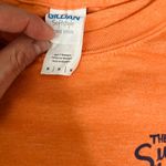 Gildan Outer Banks OBX Surf Wagon T-Shirt Orange Beach Van Graphic Tee Vacation Size M Photo 2