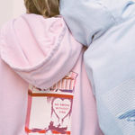 Boys Lie  Hoodie No Smoke Without Fire Baby Pink Photo 0