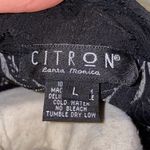 Citron Japanese Style Skirt Set Black EUC Sz L/XL Silk Asian Inspo Tunic Size L Photo 6