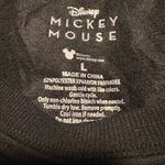Disney  Women’s Black Mickey Mouse Wide Neck Pullover Sweatshirt Large NWT Photo 4