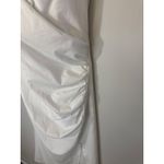 Halara Softlyzero Airy Crossover Ruched Lace Up Bodycon Dress UPF50+ XL NWT Photo 5