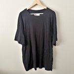 Free People FP BEACH | Essential Extreme Tee Mini Dress Black | Medium Photo 3