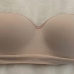 Bandeau Strapless Bra Pink Size M Photo 0