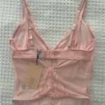 SheIn light pink lace tank top Photo 1