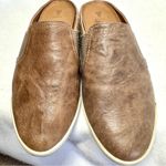 Frye  Melanie Mules 8.5 8.5M Shoes Slip On Leather Open Back Photo 10