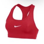 Nike NWT  Red Medium Support Non Padded Swoosh 2.0 Sports Bra Size Small Photo 0