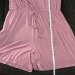 Zenana Outfitters ‎ Super Soft Shorts Mauve Romper Photo 10