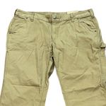 Carhartt  Original‎ Fit Straight Leg Crawford Pant 16 Short Tan High Rise Cargo Photo 1