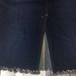 BCBGMAXAZRIA Vintage 90s BCBG  MAXAZRIA Long Denim JEAN SKIRT Size 5/6r Photo 5