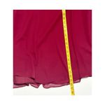 Hayley Paige Occasions Sleeveless Lace Bridesmaid Dress 52017 Maroon Red Size 10 Photo 10