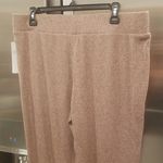 Zella ππ Mia Ribbed Straight Leg Pants ~ Tan Gingersnap XL NWT Photo 10