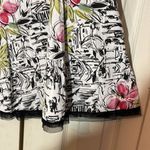 Simply Irresistible Circle Skater Skirt Floral Graffiti Pattern 30 Inch Waist Size 8 Photo 11