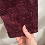 Anthropologie PAIGE Hoxton Ankle Burgundy Red Corduroy Pants size 29 Photo 8