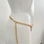 Chic layered Gold Chain Belt Women dress sweater dress Photo 5