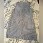 J.Crew NWT Linen Blend Shift Dress Mini Sleeveless Sz 10 - Box Cutter Slice Photo 7