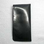 Black Vinyl Eyeglasses Sunglasses Pouch Case with Belt Pocket Clip Photo 4