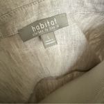 Habitat NWT  Linen Blend Shirt Size Large Photo 3