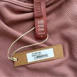 SKIMS  Ribbed Long Slip Dress In Rose Clay Photo 4