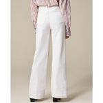 J.Crew Plus High Rise 96 Denim Trouser Jeans White Size 33 Photo 1