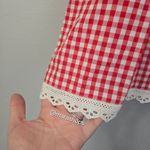 SauLe Parc Red Gingham Mini Dress Size XS Photo 2