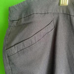 Lane Bryant  Trousers Navy Silver Pinstripe Size 26 EUC!‎ dress pants Photo 2