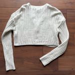 Abound  Long Sleeve Ribbed V-Neck Cropped Knit Top Size XL Photo 5