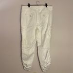 Ralph Lauren Lauren Black Label White Shantung Cargo Pant Women's size 14W Photo 7