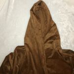 BLANK NYC NWT  Tan Faux Suede Hooded Moto Jacket. Size Small Photo 5
