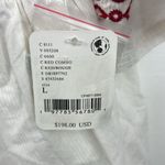 We The Free   Spring Refresh Top In White Embroidered size Large Photo 6