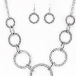 Paparazzi NWT  City Circus Necklace and Earrings Set Photo 0