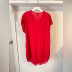 Vintage Kelly Reed Midi MuMu Dress Red Size M Photo 4