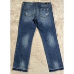 Kut From The Kloth Womens Reese Ankle Straight Leg Blue Denim Size 8 Photo 5
