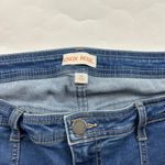 Knox Rose Blue Stretch Denim High Rise Utility Flared Jeans 17 Photo 2