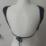 Aerie  Navy Lace Bikini Top S Swim Casual Vacation Resortwear Vacation NWOT Twee Photo 1