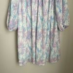 Ganni Plissé Pleated Mini Dress Cherry Blossom Floral (Size EU 36 / S) Photo 5