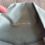 Abercrombie & Fitch Size Small Turquoise Blue High-Waisted Leggings with Zipper. Photo 4