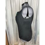 Longitude one piece swimsuit Vintage 1980s striped Photo 4