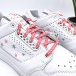 Adidas White Gray Stars SlamCourt Original Sneakers Photo 7