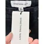 Something Navy NWT High Waisted Denim Bootcut Jeans Washed Black Women's Size 4 Photo 4