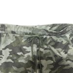 Lucky Brand  Women‎ Sweat Shorts S Green Camo Print Soft Knit Lounge Cozy Leisure Photo 2