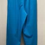 Alfred Dunner VTG Retro 80s 90s Petite Turquoise Blue Casual Slacks Pants - 8P Photo 10