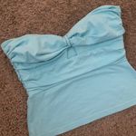 Newport News Shape FX by  Body Shaping Keyhole Tube Top Blue Size M Medium Photo 0